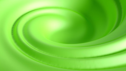 Beautiful green paint splash. 3d illustration, 3d rendering.