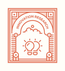 INNOVATION RESEARCH ICON CONCEPT
