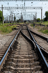 Fototapeta na wymiar railway 