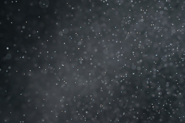 abstract splashes of water on a black background