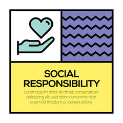 SOCIAL RESPONSIBILITY ICON CONCEPT