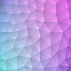Fototapeta premium purple-blue triangular background. polygonal style. abstract vector illustration. eps 10