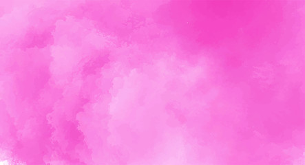 Fototapeta premium Abstract pink watercolor background for your design, watercolor background concept, vector.