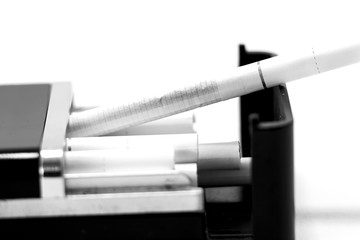 A pack of cigarettes