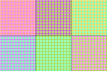 colorful gingham vector plaids