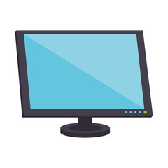 Computer monitor hardware device isolated