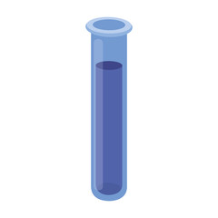 laboratory instruments in white background