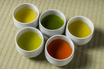日本のお茶　green tea made in Japan