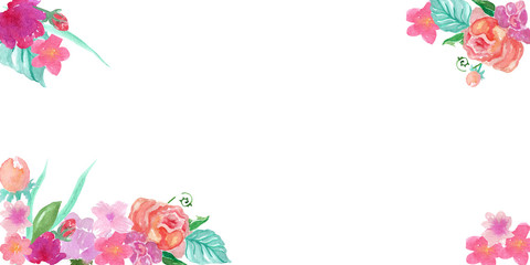 illustration watercolor clipart floral clipart wedding