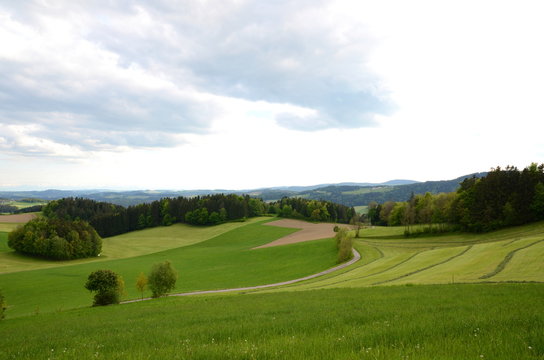 Countryside in the M&uuml;hlviertel region in Upper Austria