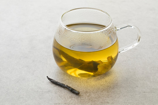 Cup of Chinese Kuding tea