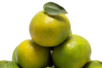 Ripe tasty tangerines