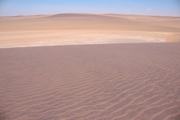 View of Namibe desert