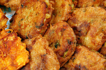 Potato chop snack fried food