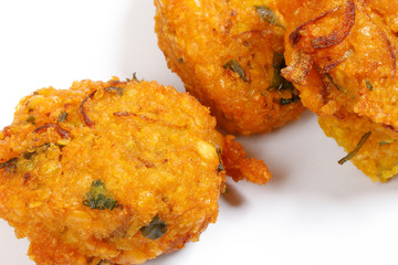 Piaju lentil onion Battered deep fried