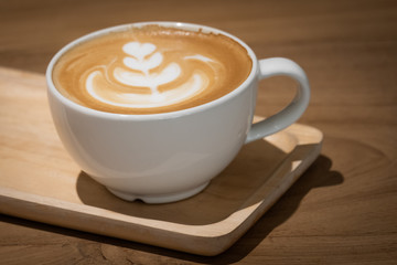 Latte arts coffe