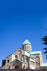 Fototapeta na wymiar Bagrati Cathedral in the city of Kutaisi, Georgia