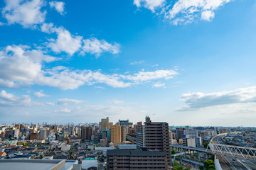 Fototapeta premium 北摂 都市風景