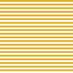 Horizontal yellow and white stripes seamless vector background