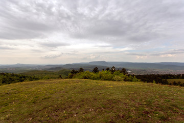 Fototapeta premium Nagy-Szenas mountain in the Pilis