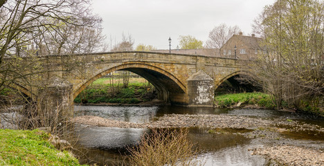 Fototapeta na wymiar Pateley Bridge Nidderdale near Harrogate, Yorkshire, United Kingdom