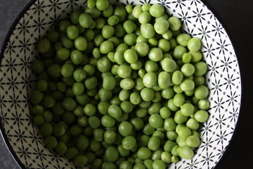 Petits-pois épluchés