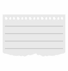 Writing Paper Vector