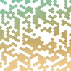 pastel hexagon background. polygonal style. abstract vector illustration eps 10