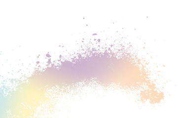 Fototapeta na wymiar powder colorful isolated on white background