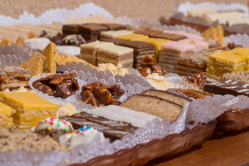 Traditional Serbian pastries and sweets