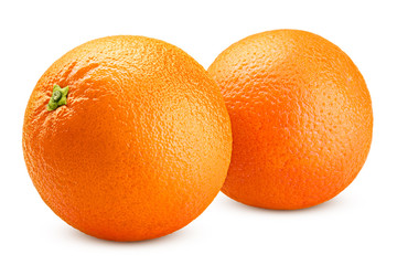 orange isolated on white background, clipping path, full depth of field