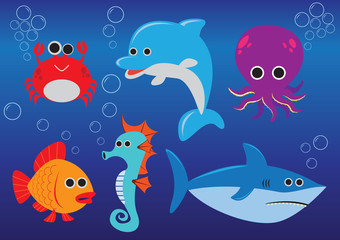 Sea Characters Pack