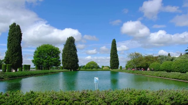 Tivoli Villa Adriana 4k Pecile pool vast pond