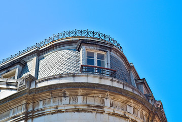 Attic in an old building in Lisbon