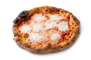 Pizza con mozzarella di bufala campana
