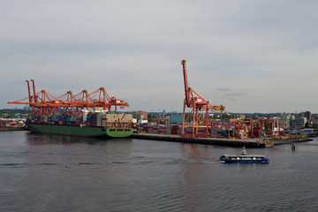 Fototapeta premium cargo ship