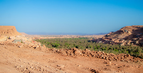 Vue sur la ville de Tinghir