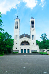 Fototapeta premium Cenakel church in Heilig Landstichting