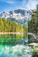 Eibsee Zugspitze Alpen Landschaft