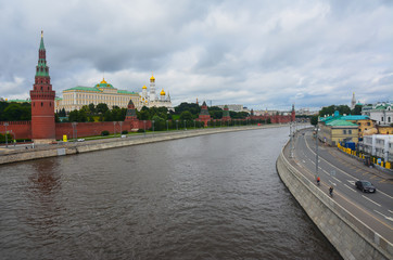 Obraz premium Moscow river