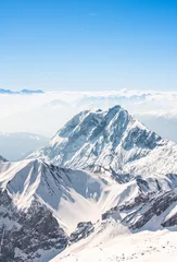 Zugspitze Alpen Schnee Landschaft © Matthias