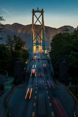 Drive across bridge.