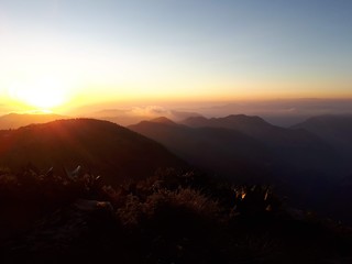 Amanecer desde 4 palos Pinal Qro Mex, 