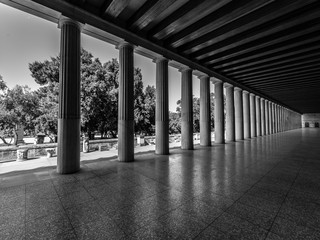 corridor in modern building