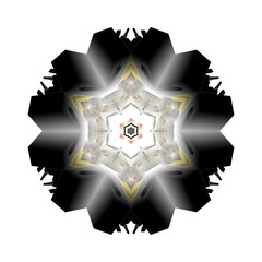 Obraz premium Beautiful multicolor texture. Unique kaleidoscope design