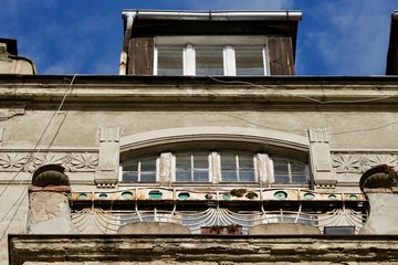 Alte Hausfassade in Wrocław
