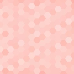 pink hexagons. polygonal style. abstract vector background eps 10