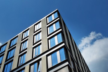 modern apartment building