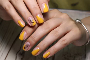 Wandaufkleber fashion manicure of nails © IzzzIStock