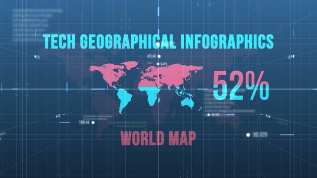 Tech Geographical Infographics